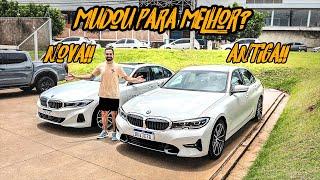 NOVA BMW 320i O QUE MUDOU NO FACELIFT?? MOSTREI EM DETALHES