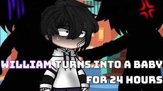 William Turns Into A Child For 24 Hours || Fnaf || My AU || Part 1/2 || GC ||