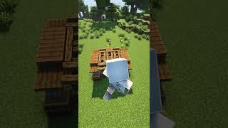 MINECRAFT Sheep pen  #shorts