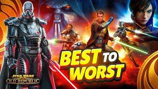 Ranking Every SWTOR Class Story from WORST to BEST (2023 Edition)