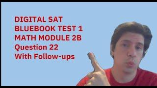 How to Solve Tricky Parabola Questions from DSAT Bluebook Test 6 (Path to 1600 Series)