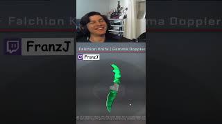 FranzJ UNBOXES Falchion Knife | Gamma Dopper (Emerald)