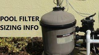 What Size Pool Filter Do I Need?