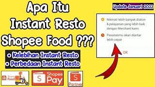 Apa Itu Instant Resto Shopee Food?? || Tutorial Shopee Food Penjual