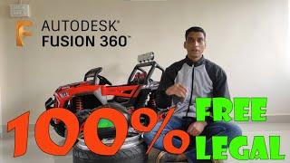 Download FUSION 360 | 100% FREE & LEGAL | Best designing software for beginners??