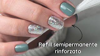 REFILL SEMIPERMANENTE CON RINFORZO|ELASTIC BASE PURPLE E MONOCOLORE F.O.X|Makolina95|