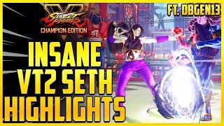 Fantastic Seth VT2 Madness ▰ SFV Champion Edition Reborn ▰ DBgen13 Insane Highlights ▰ Season Finale