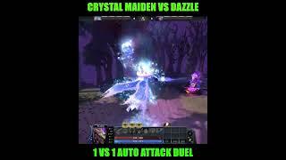 Dota 2 Crystal Maiden Vs Dazzle 1 vs 1 Auto Attack Duel