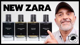 New ZARA FRAGRANCES | Absolutely Dark, Antique Brown, Nostalgia Blue + Unexplored Noir