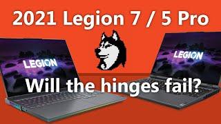 Lenovo Legion 7 / Legion 5 Pro - Hinge Design Review (2021)