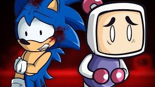 2 .EXE GAMES - [Chinelin] Sonic Creepypasta and Bomberman.EXE!