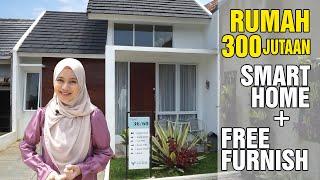 RUMAH MURAH 300 JUTAAN FREE FURNISH + SMART HOME DI DRAMAGA BOGOR - VEDA SMART AND GREEN VILLAGE