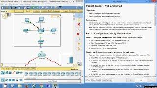 10.2.1.7 Packet Tracer - Web and Email