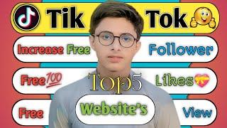 5  website likes increase on tiktok ️|tiktok free likes and followers website |tiktok likes#like