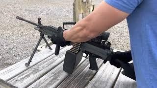 Another Sunday Gunday with M249 Beltfed Full Auto