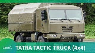 IDEX 2019: TATRA Trucks unveil their TATRA TACTIC vehicle (4x4 version)