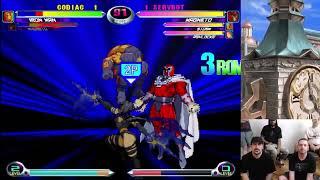 MvC2: Servbot (MSP) *PERFECT* vs Mag/IM/Cyke (Codiac) .:7.14.23:. [Player Cam]