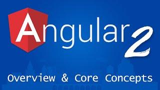 Angular 2 for Beginners - Tutorial 2 - Overview and Core Concepts