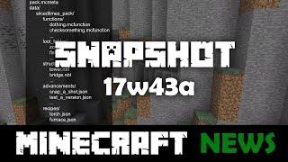 What's New in Minecraft Snapshot 17w43a?