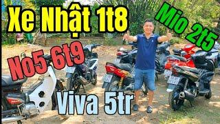 Xả kho! Xe Nhật 1t8 Mio 2t5 Viva siêu đẹp 5tr No5 6t9 AB 6t5 bao quay đầu 3 ngày ở Tiến Đạt Sài Gòn