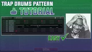 BOUNCY TRAP DRUM PATTERNS MADE EASY (FL Studio 20 Guide)