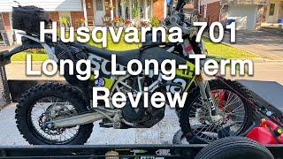 Long, long Term Review Husqvarna 701 KTM 690.