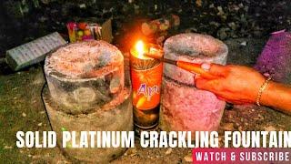 MT. APO TUBE CRACKLING FOUNTAIN BY PLATINUM FIREWORKS