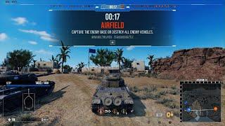 Wot Console, stock 53TP @ Airfield, 7 kills, 5,5k combined damage