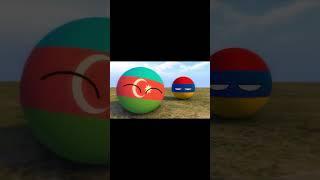 Top 4  ||  Turkic Country's ||  3D countryball edit