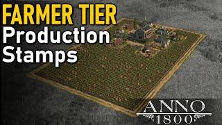 FARMER PRODUCTION Stamp Layouts | Anno 1800