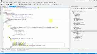 how to create AJAX in MVC with example using Asp net