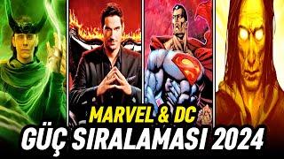 MARVEL & DC EN GÜÇLÜ 10 KARAKTER SIRALAMASI 2024