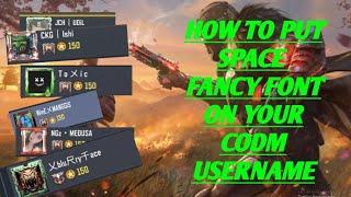 HOW TO USE FANCY USERNAME | COPY PASTE | CALL OF DUTY MOBILE