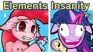 Friday Night Funkin' VS Elements Of Insanity V3 - Final Demo | My Little Pony (FNF Mod/MLP Pinkie)