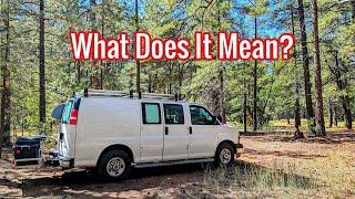 My Dream Has Been Interpreted!  The results will shock you! van life 