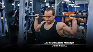 Тренировка дельтовидных мышц. Дмитрий Климов.