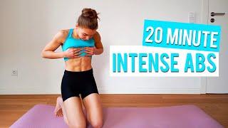 20 MIN ABS BURNER  Intense Workout - Lower and Upper Abs, No Equipment Core, Intense Home Workout