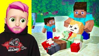 Steve a Alex od NAROZENÍ do SMRTI - Smutná Minecraft Animace