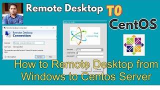 How to Remote Desktop from Windows to CentOS Server | remote desktop | Hamza Tech Tunes