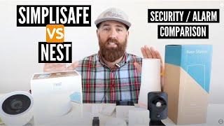 Simplisafe vs Nest Security Systems