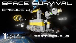 Space Engineers - Space Survival - Ep4 - Hunting SPRT Mayday's