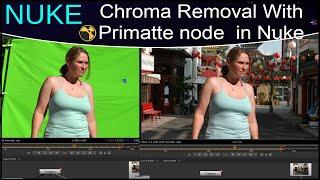 Nuke Tutorial – Chroma Removal with Primatte node in Nuke | Keying in Nuke | Primatte Keyer