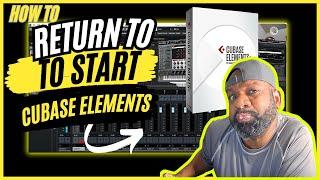 How to Return to Start in Cubase Elements 12