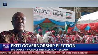 Ekiti Governorship election : We expert a violence free  election – Ekujumi