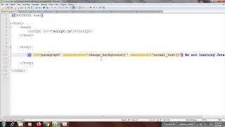 39. JAVASCRIPT TUTORIAL - onmouseover change image