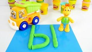 Пластилин Play Doh. Учим буквы - буква Ы