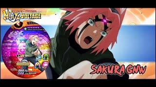 NxB NV : sakura GNW solo attack mission 400% resist | Kunoichi NXB