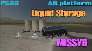 Liquid Storage / New mod for all platforms on FS22