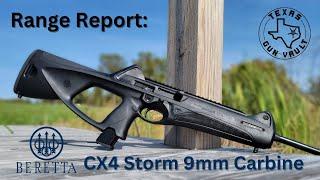 Range Report: Beretta CX4 Storm 9mm Carbine