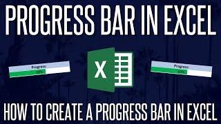 How To Create a Live Progress Bar in Microsoft Excel